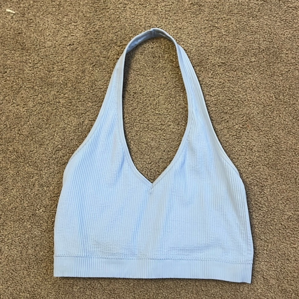 Garage Halter crop top